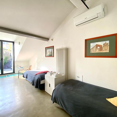 Loft Sant Ambrogio With Terrance Apartman Milánó Kültér fotó