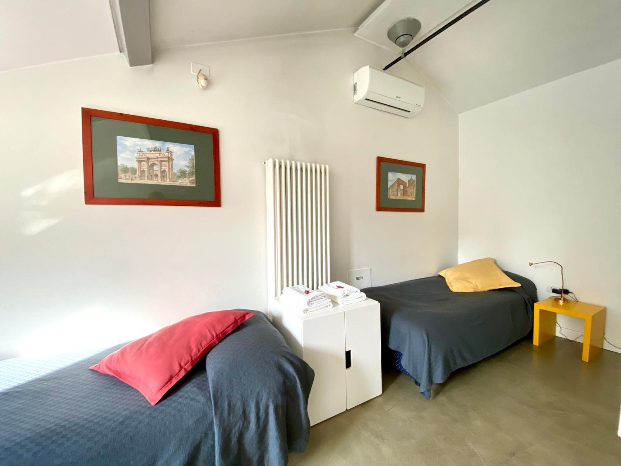 Loft Sant Ambrogio With Terrance Apartman Milánó Kültér fotó